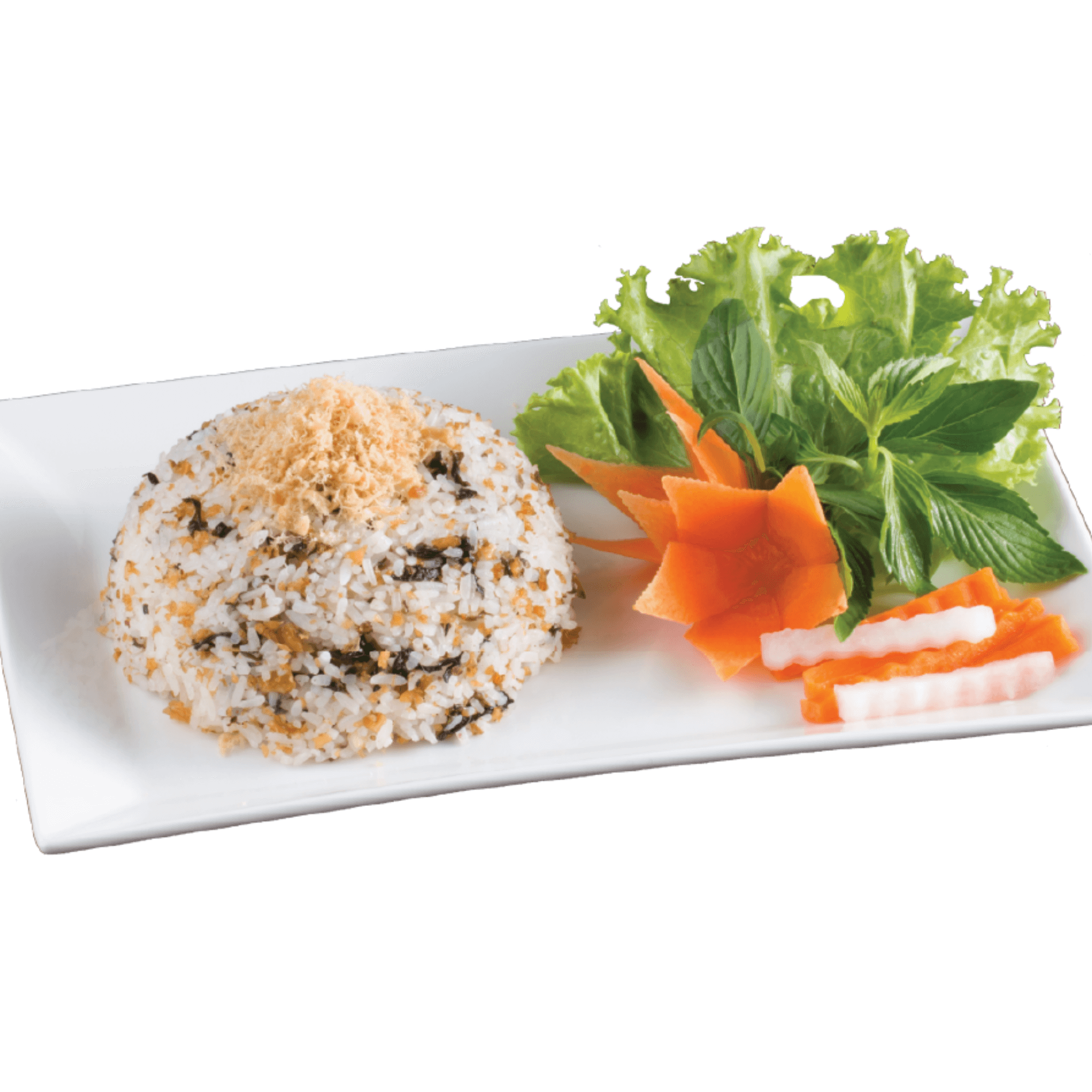 Cơm Chiên Cá Mặn Vegan/ Fried Rice with Vegan Salty Fish
