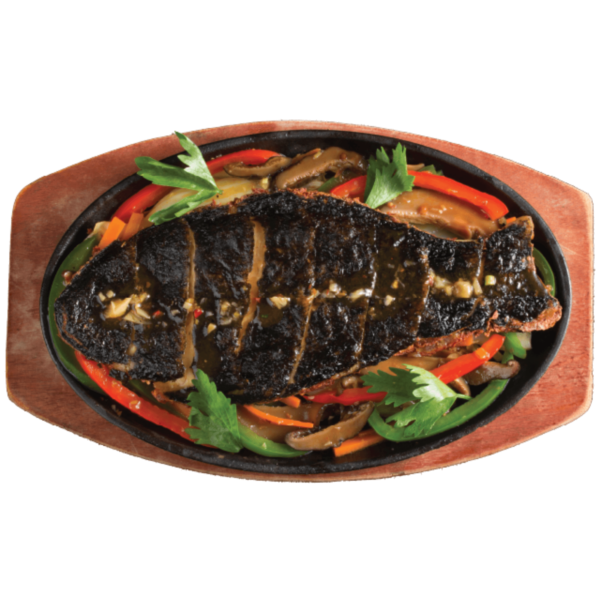 Thiết Bảng Ngư (Cá Chay Sốt Tiêu)/ Teppanyaki Peppered Vegan Fish Sauce