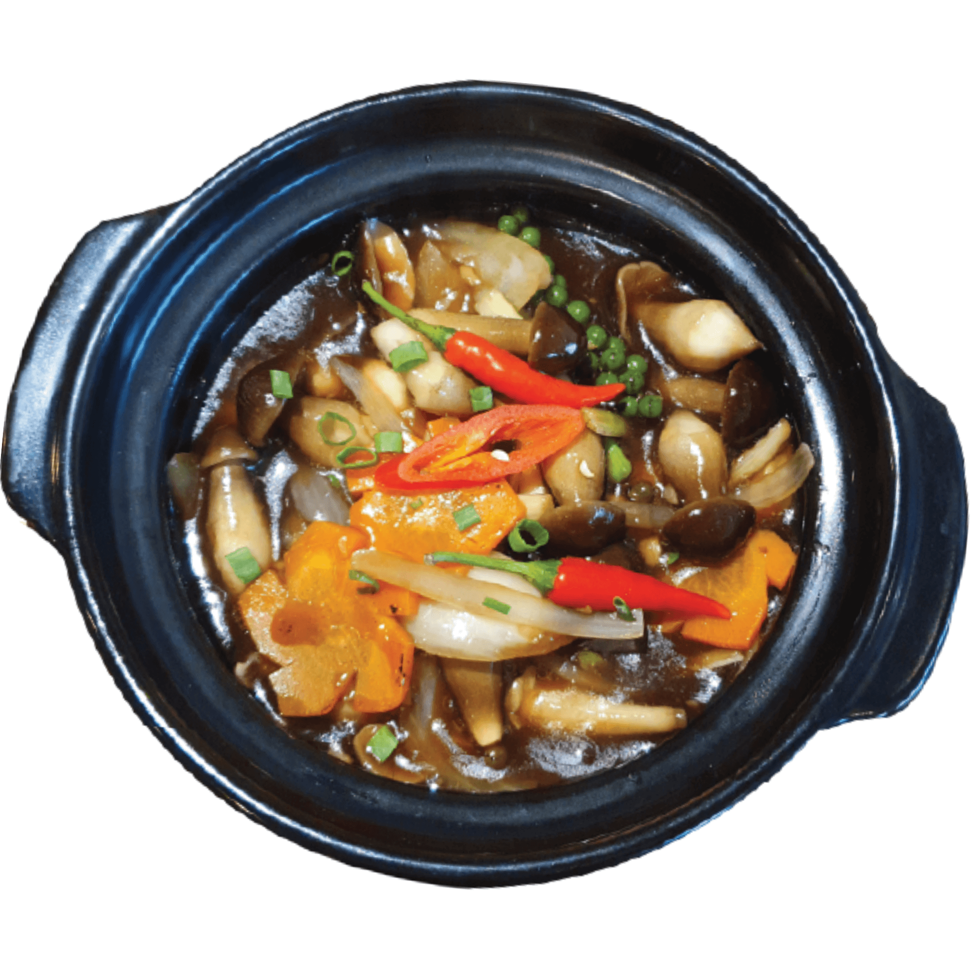 Nấm Mối Kho Tộ/ Termitomyces Heim Cooked with Fishsauce Bowl