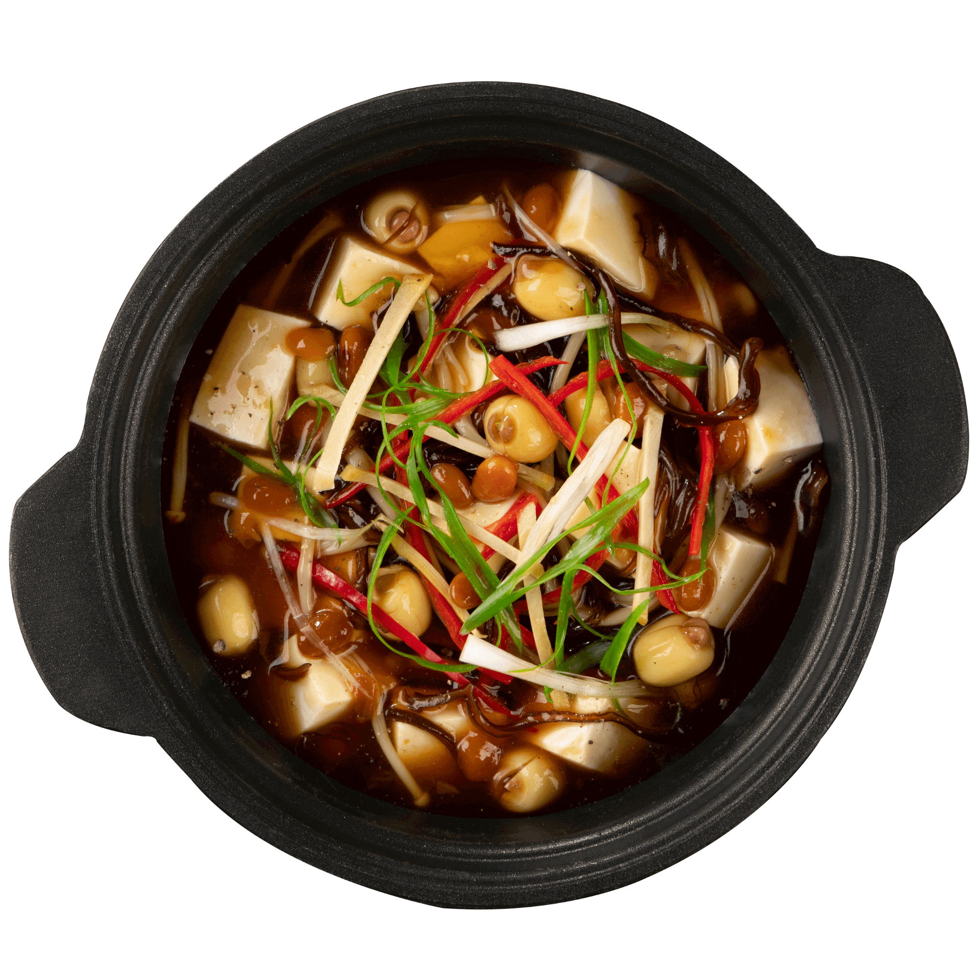 Đậu Hũ Sốt Tương Hạt Sen/ Tofu with Lotus Seed Soy Sauce
