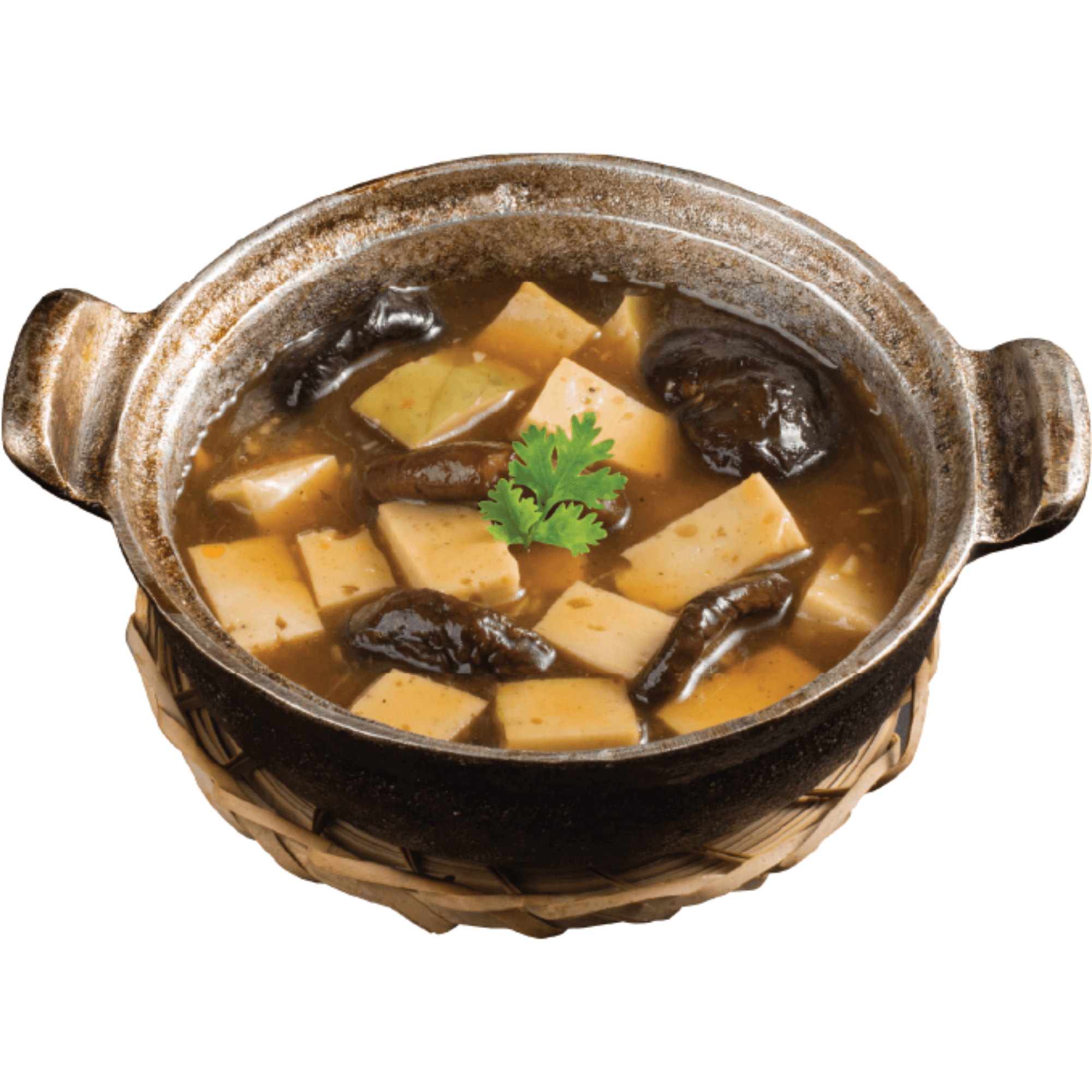 Chả Lụa Kho Nấm/ Mushroom braised Vegan Pork Roll