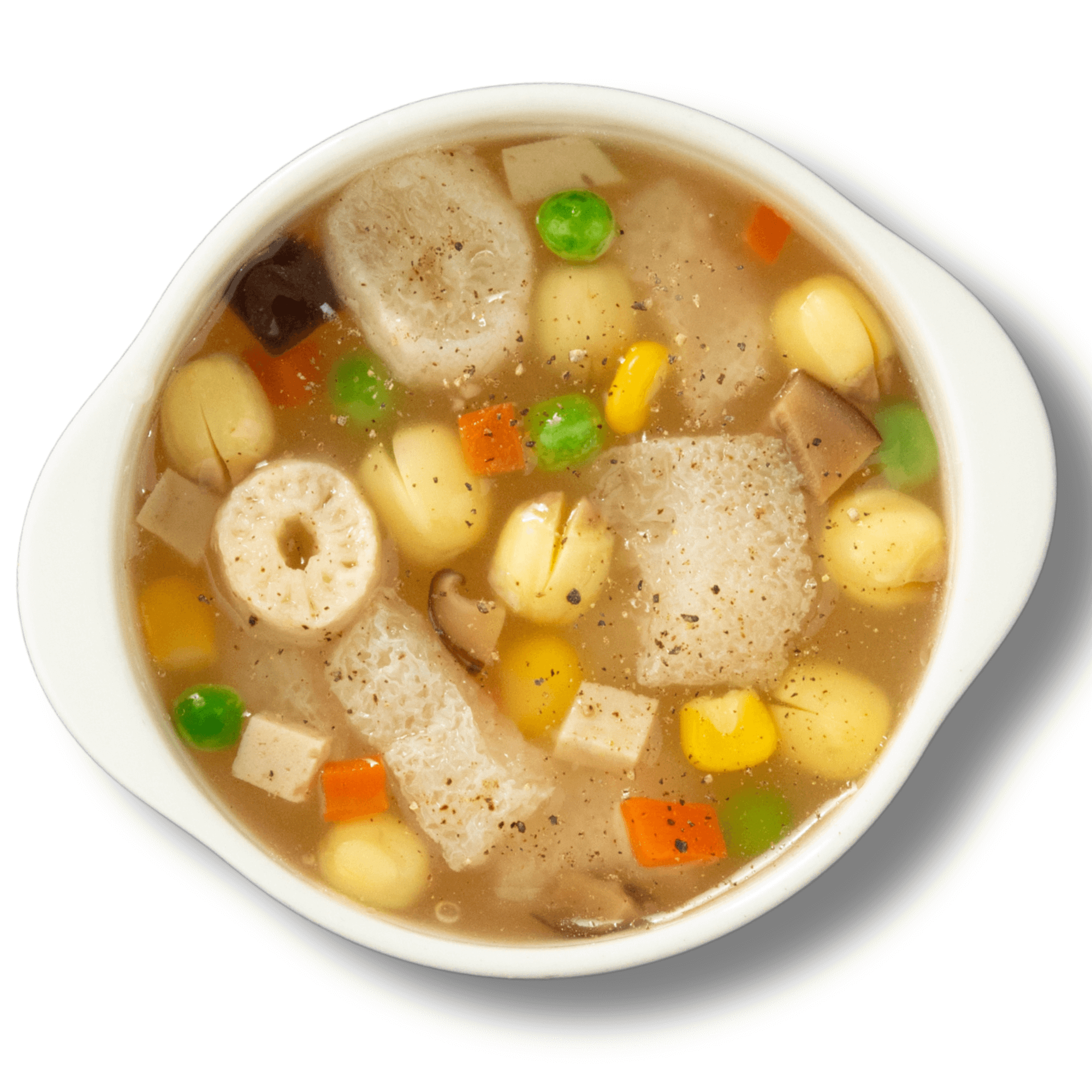 Súp Thủy Trúc Hạt Sen/ Umbrella Plant and Lotus Seed Soup