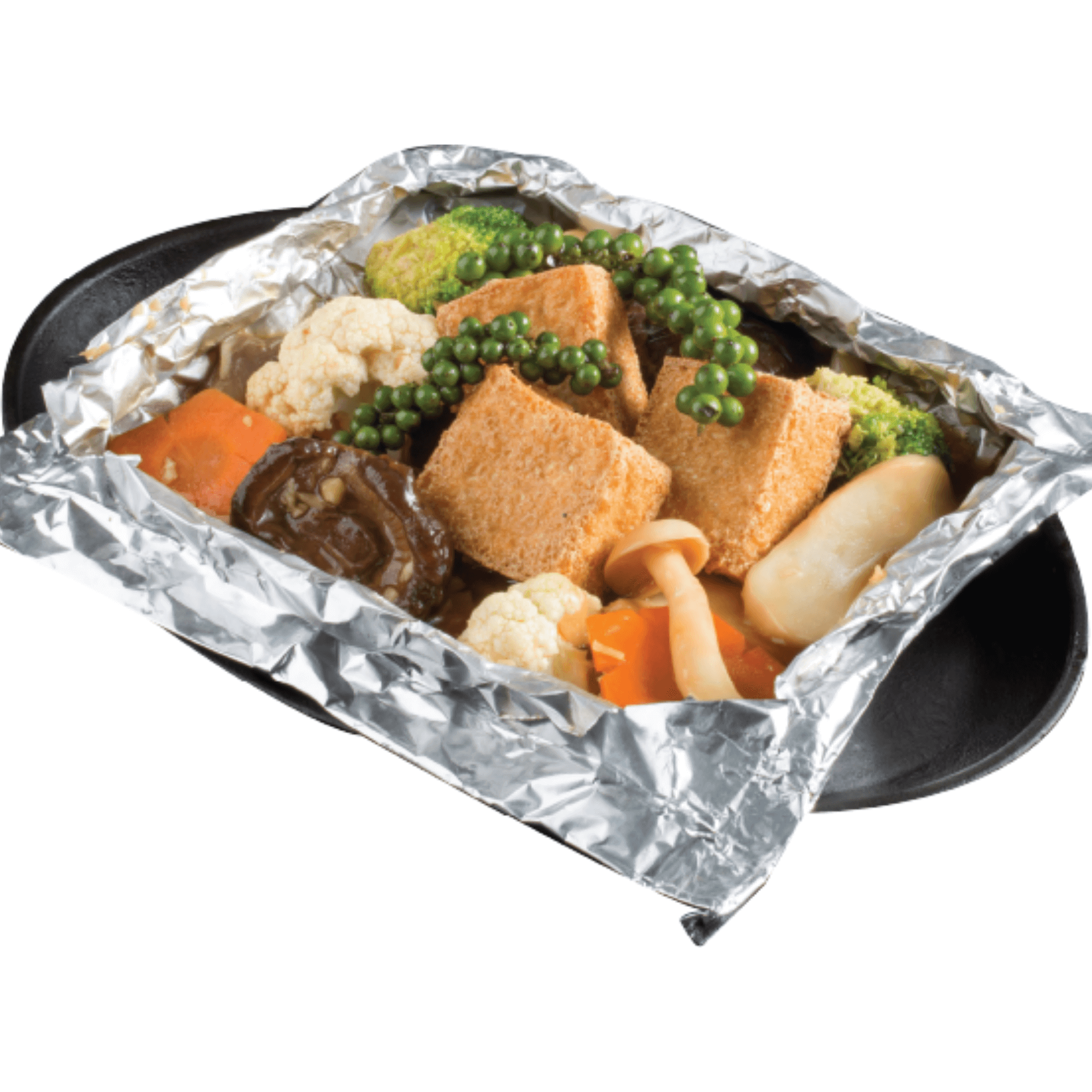 Nấm Nướng Giấy Bạc/ Grilled Mushroom in foil