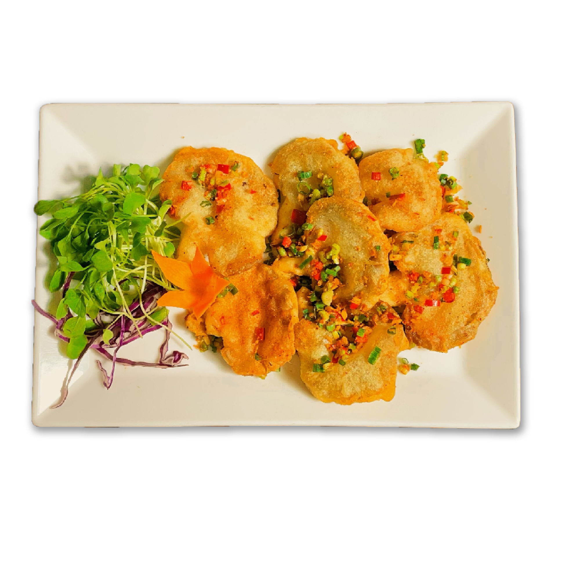 Nấm Bào Ngư Rang Muối/ Salted Oyster Mushroom