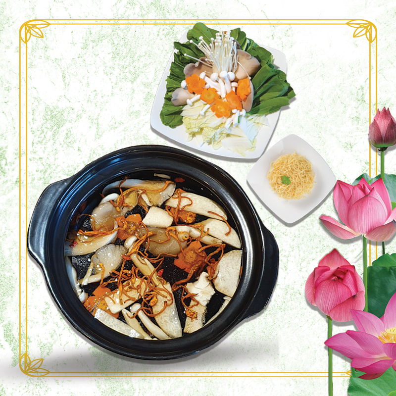 Lẩu Kim Trùng Thảo/ Cordyceps Mushroom Hotpot