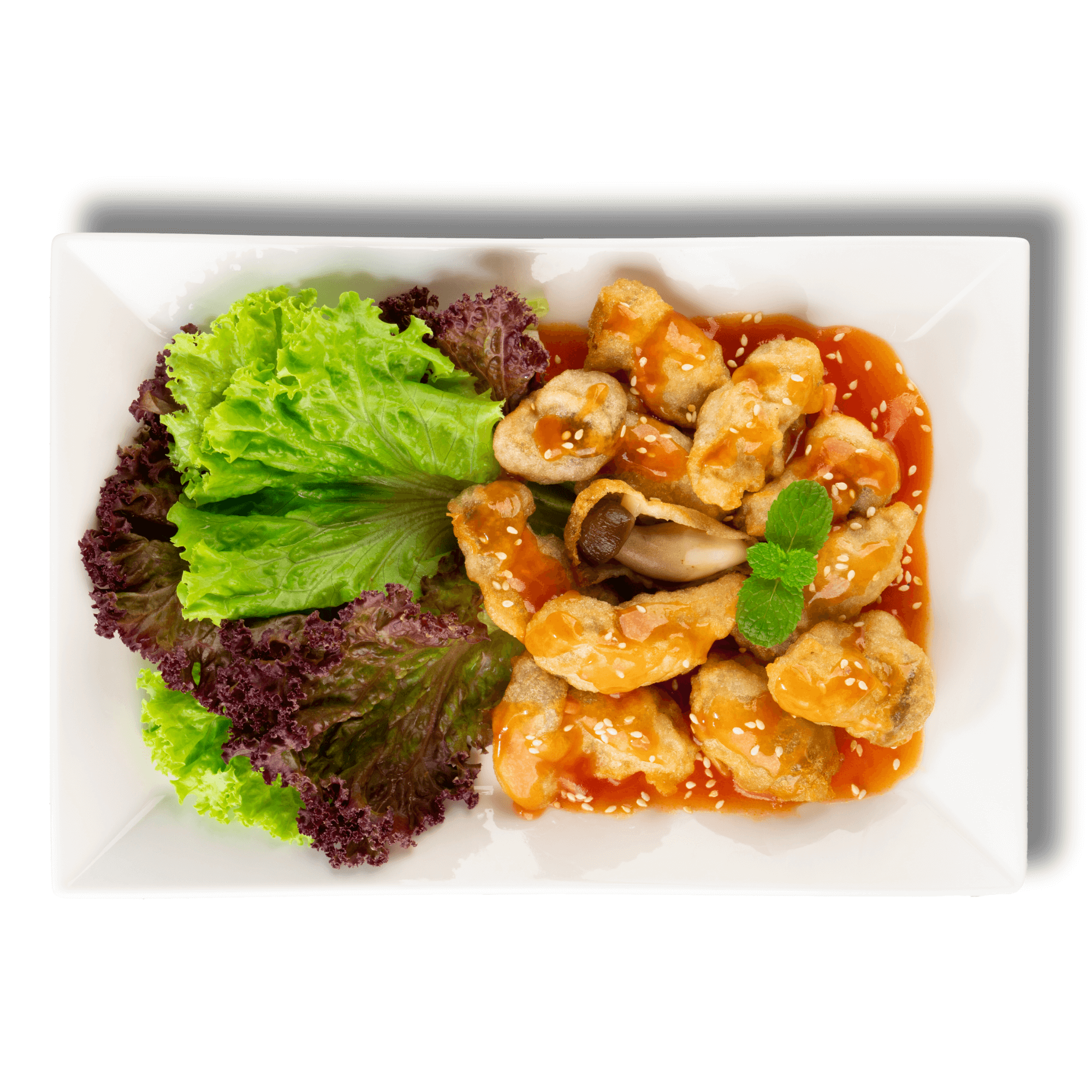 Nấm Mối Ram Mè/ Termitomyces Heim Mushroom with Sesame Sauce